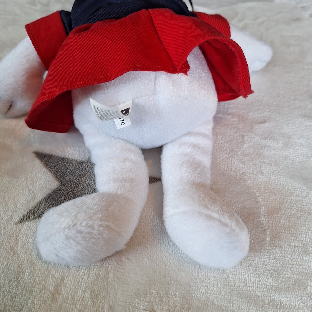 Pawtucket Red Sox Pawsox Mascot "Sox" 7" Beanie Polar Bear Plush MLB Defunct - Picture 8 of 10